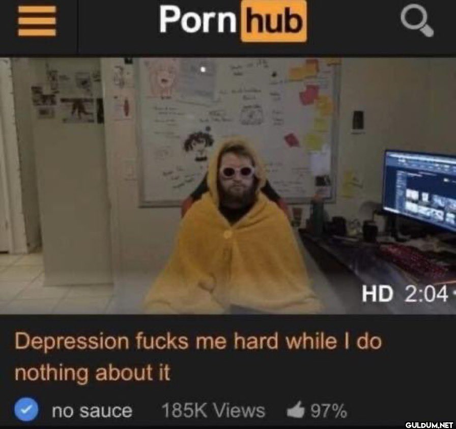 ||| Porn hub Depression...