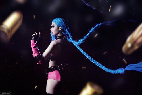   We made 3 shootings of Jinx! There were many problems, but here we are)) Pauline as Jinxphoto by me  