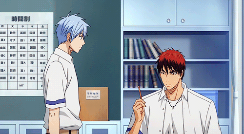 grimoire-heart:  &ldquo;Midorima-kun gave it to me in middle school. ‘The Pencil