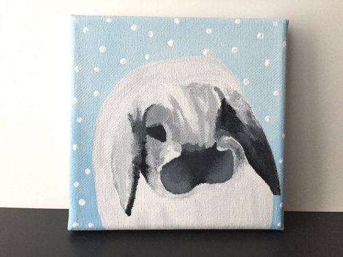 Custom pet portrait // theTinyZoo