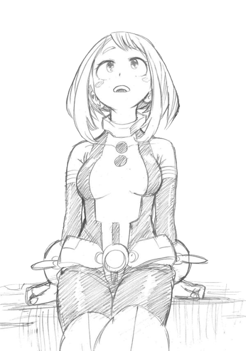 panbakugou:Uraraka Ochako TransparentsFree to use. No credit needed.