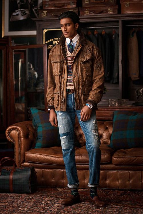 modelsof-color:Jeenu Mahadevan by Joel Griffith for Ralph Lauren Men’s Lookbook Fall/Winter 2020