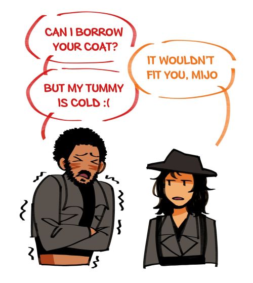 favouritefi:What if Frenchie and Jim got new outfits in season 2 to match Blackbeard’s crew? &