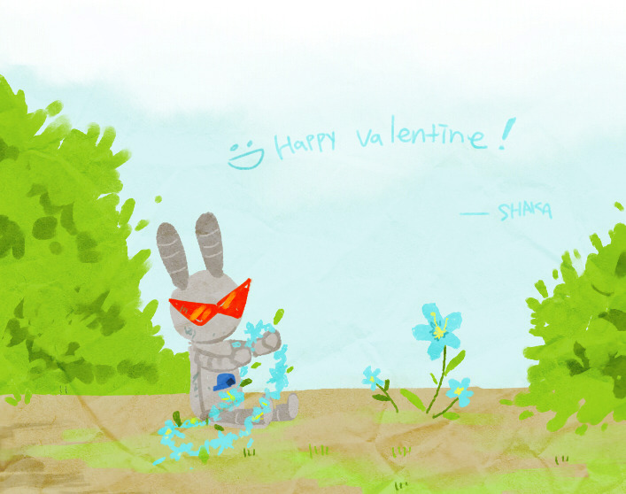 shakax2:  yeah happy Valentine  