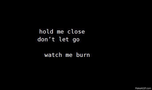 thedeathgirlblr:  burn 