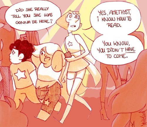 reo-coquelicot: MysteryPearl Week day 1 : Crush ~ This is the artistically weirdest comic I’ve