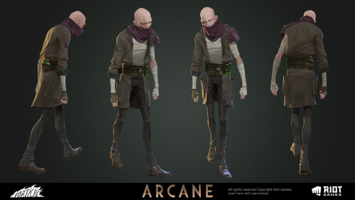  ARCANE | Singed Texturing | Giles Roman