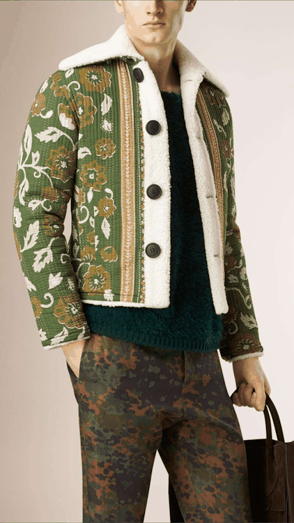 luxe-menswear: Shearling-Lined Cropped Bomber JacketSee what’s on sale from Burberry on Wanter