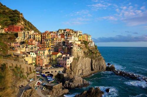 Cinque TerreNestled between the steep mountains of the Ligurian Coast of Northern Italy and the Medi