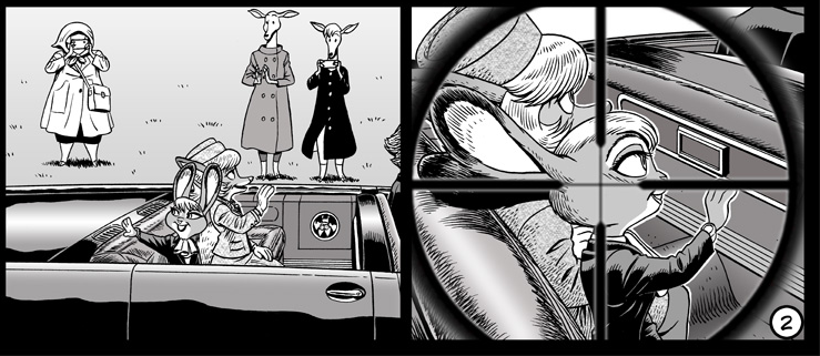 Zootopia version of the Kennedy assassination