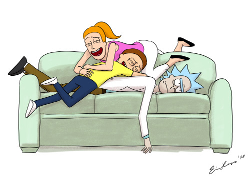 ehayes87:ehayes87:“Dogpile!!”Something a little more lighthearted this time. ;)Bonus: Rick on the in