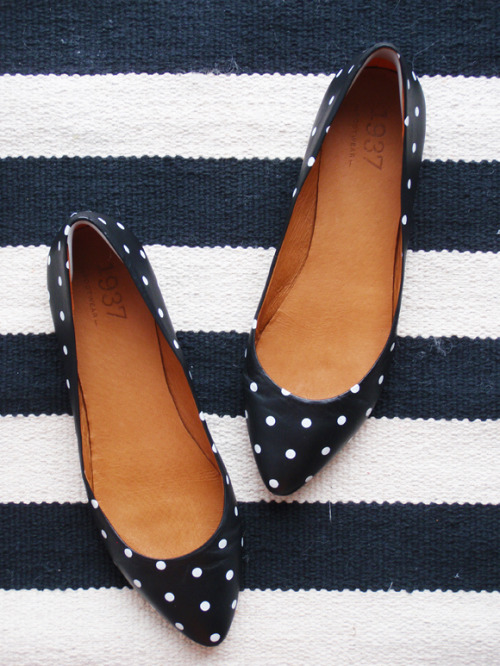 madewell polka dot flats | Put On Your Dancing Shoes shoes, pointed toe, pumps from HeelsFetishism