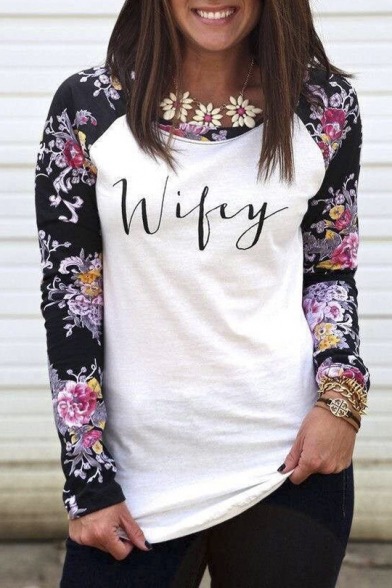 superunadulteratedtigerstudent: Chic Floral Pattern Tops  Sweatshirt    ✿  