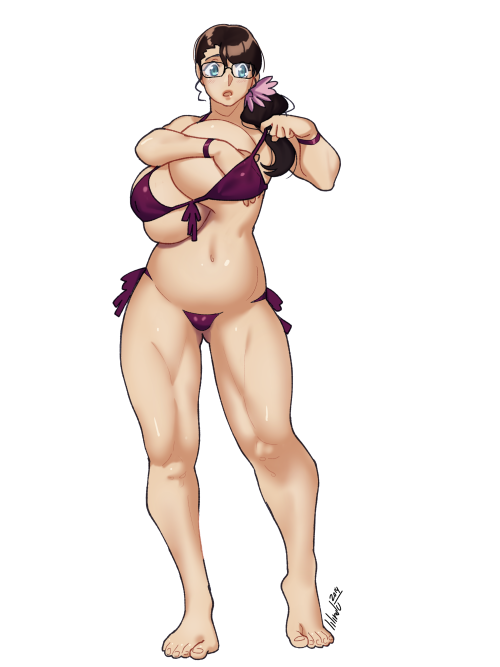 Porn commissioned Cattleya swimsuit piece by lilirulu  photos