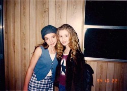 katt-depp:  Britney Spears and Christina Aguilera, 1994 