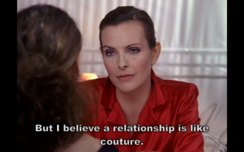 Relationships like couture 