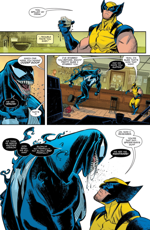 why-i-love-comics:Venom Annual #1 - “Nobody Does it Better” (2018)written by Jeff Lovenessart by Tig