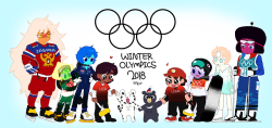 choi-nyong:    2018 Winter Olympics 🥌🏒🥅⛸️🎿🛷⛷️🏂🏅There is an Olympic stadium near where I live &gt;:3 haha* I referred to pictures