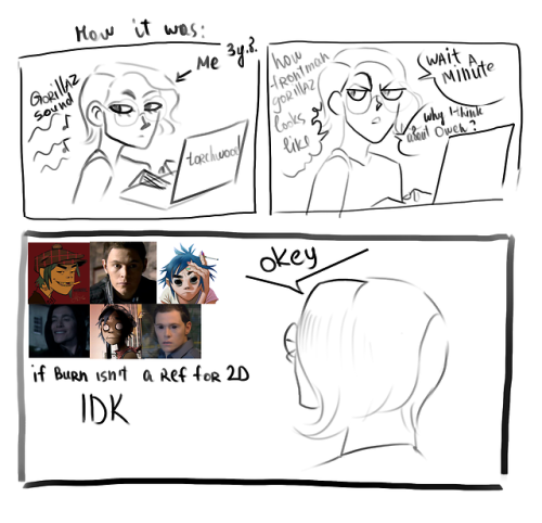 glooumnastas:So, i do some sketch ( I was thinking about to set the first page. But it’s beter