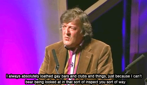 Stephen Fry and me up to a point