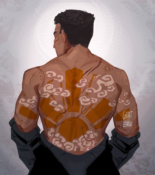 Cody With A Back Tat :)