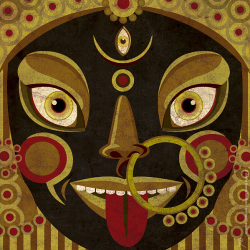 ivashiva:  The Goddess Kali by Radha Ramachandran