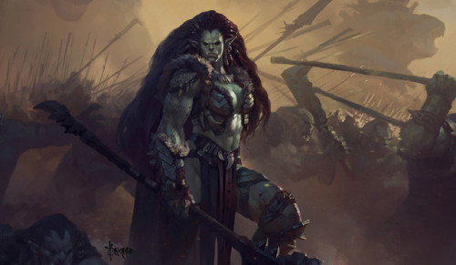 orcgirls:Ms. Orc Queen by Bayard Wu adult photos