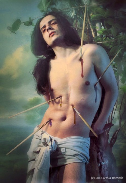 21primitive:  ARTÜRS BERZINSH as Saint Sebastian adult photos