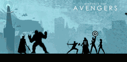 madebyabvh:  Avengers animate!!!Original illustration by Matthew Ferguson