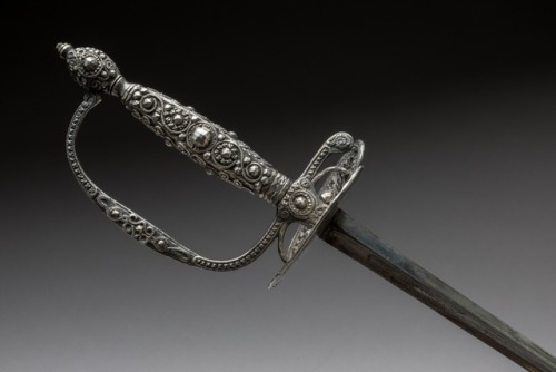 Court sword crafted by Jean François Raban, circa 1803-1804.from Rouillac