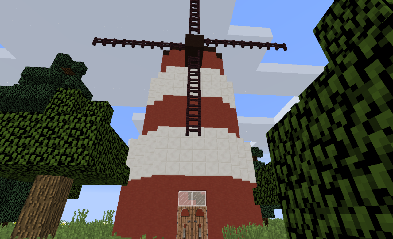 truebuggy:saint-nevermore:*minecraft starts working* *spends 6 hours on a windmill