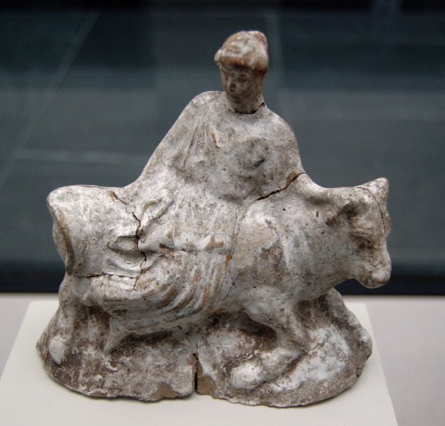 Europa  * terracotta* 480-460 BCE* Athens* Berlin antikensammlungStaatliche Antikensammlungen, Publi