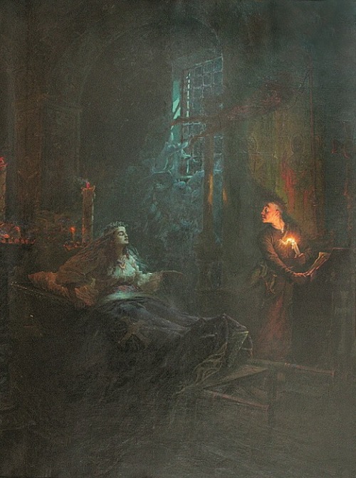 silenceforthesoul:Georgy Belaschenko - Viy, 1897)