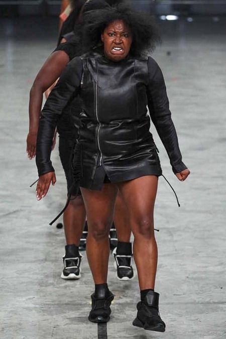 wetheurban:  PFW: Rick Owens Spring/Summer 2014 Rick Owens you fucking genius, you! Black women literally [stepped] out on the runway in Paris for Rick Owens’ Spring 2014 RTW show, in what is perhaps the biggest celebration of racial and body diversity