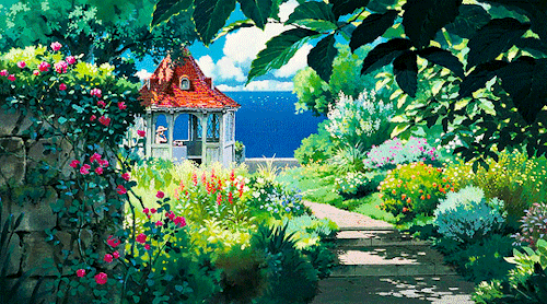 STUDIO GHIBLI + Flowers
