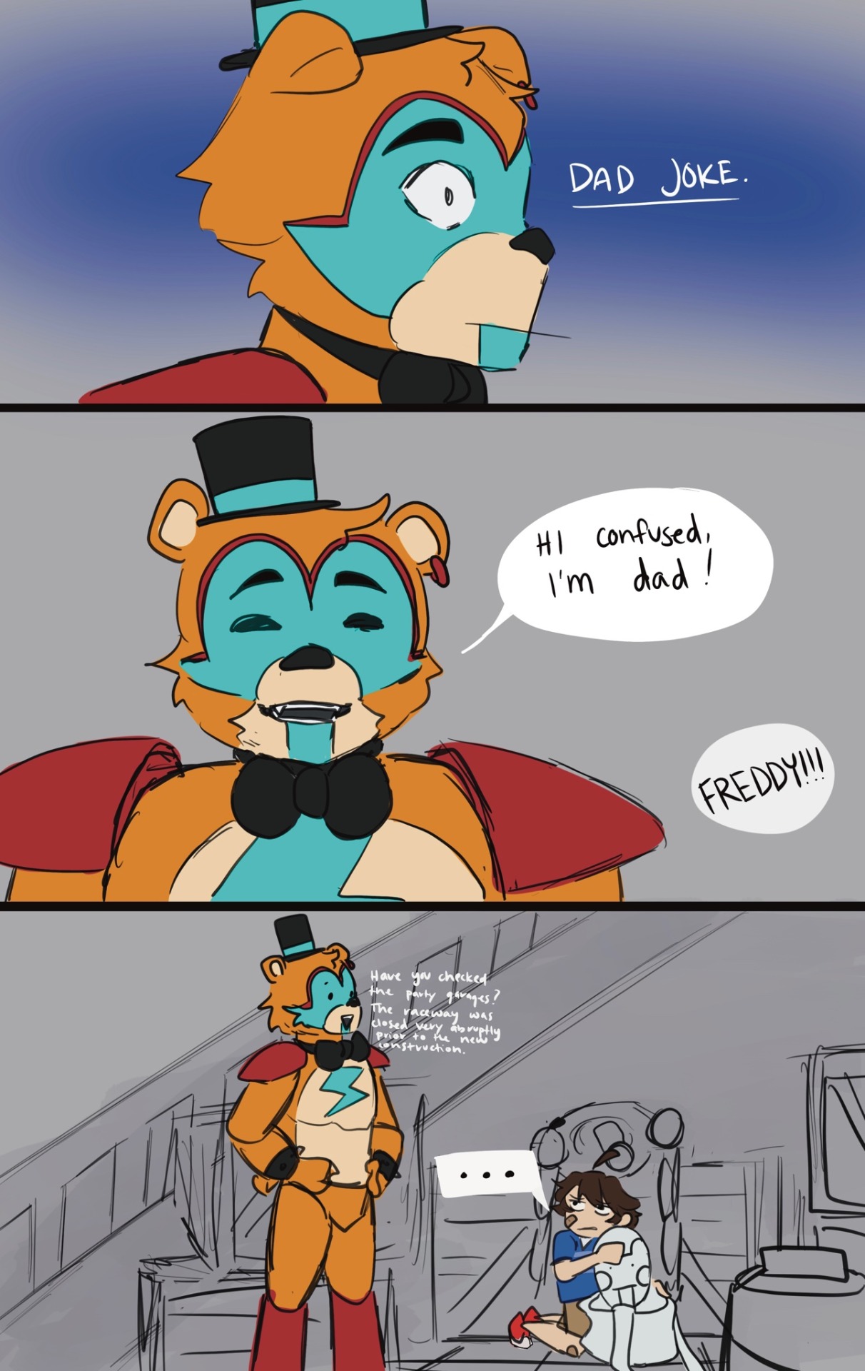 Comics tagged with Gregory FNaF Security Breach Edit - Comic Studio