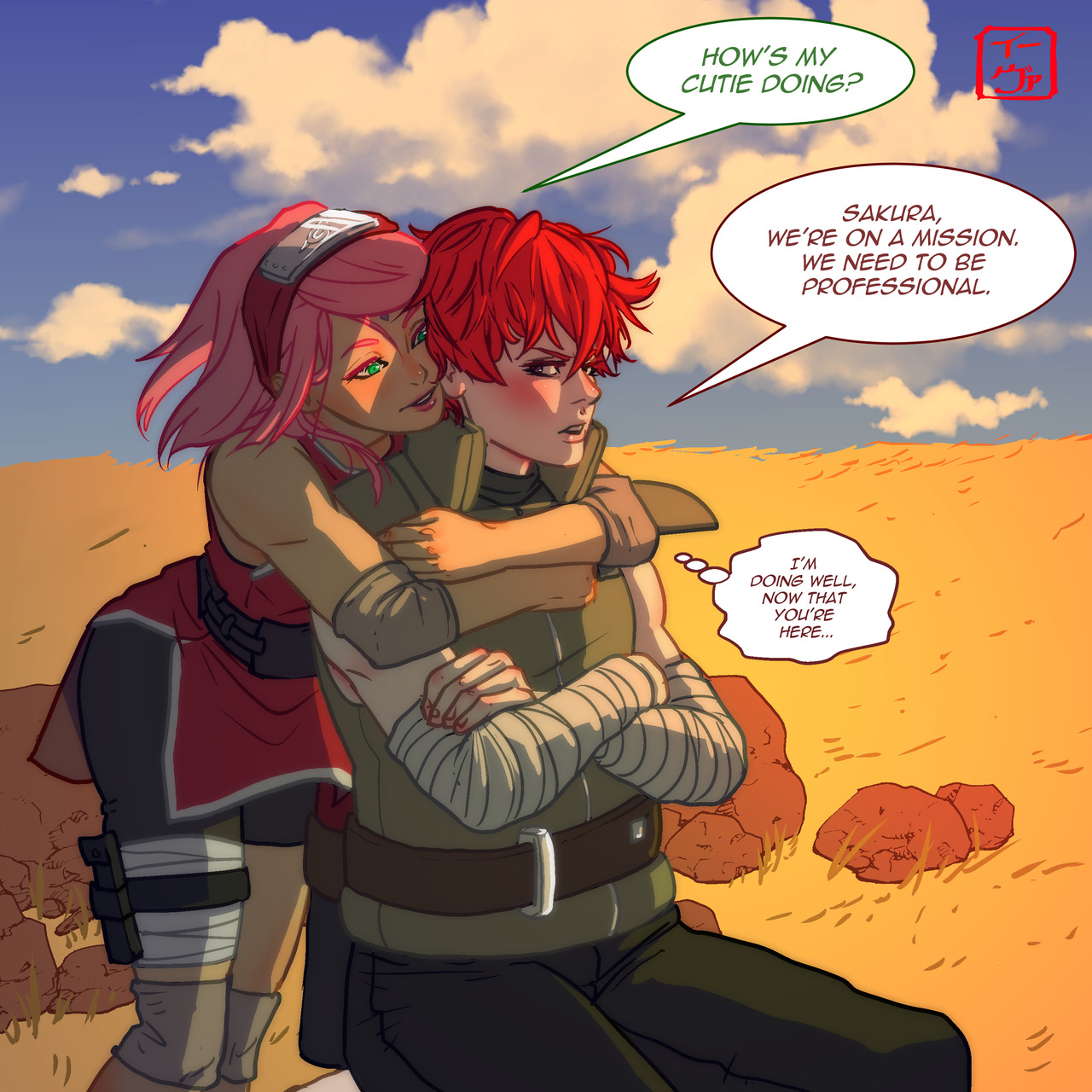 Eva Draws — Sakura being Sasori's reason for existing is good™...