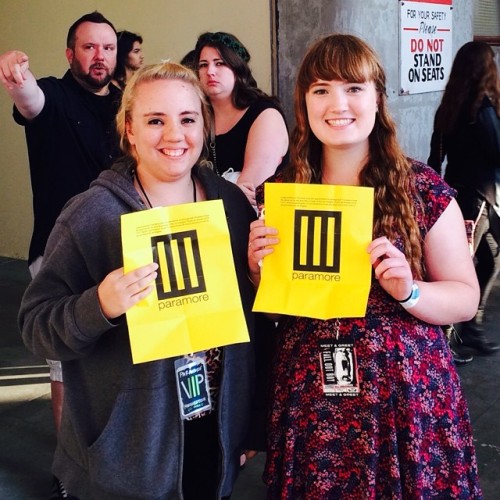 paramore:  Congrats to our 2 MONUMENTOUR photo pass winners!