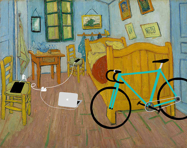 asylum-art-2:  Diego Velazquez,  Famous Paintings Updated With 21st-Century Gadgets