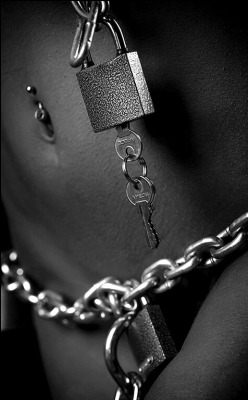 I love it when the locks come out because that tells me we are going beyond ordinary play, that you plan to really push my limits, that you know I may consider escape or undoing my cuffs and that will not be tolerated or that I will be your &ldquo;slave&r