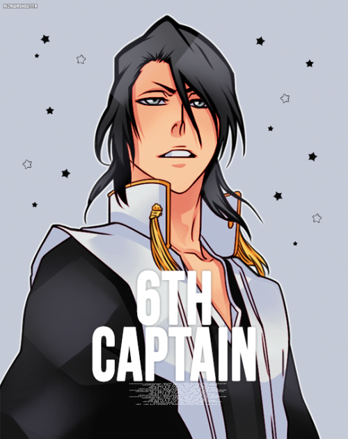 aizawashoutta: ★ KUCHIKI BYAKUYA | 28TH HEAD OF NOBLE CLAN ★ ↳ requested by