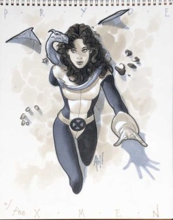 artverso:  Adam Hughes - Kitty Pryde 