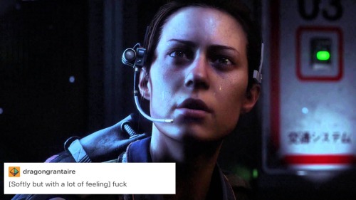 aro-caduceus:Alien: Isolation + Textposts
