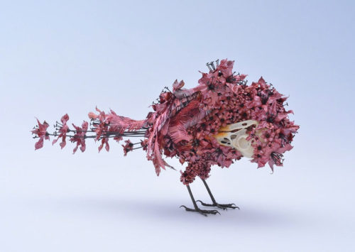 the stunning metal sculptures of animals by Taiichiro Yoshida