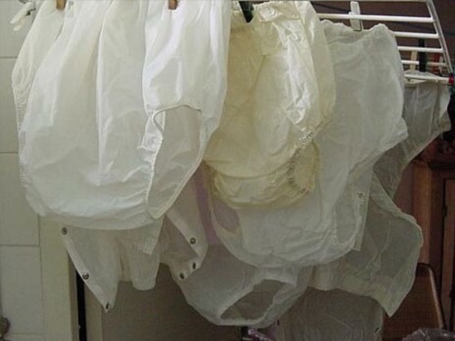 stillinnappies: Wish these were in my garden. “SURE DO WISH I COULD FIND THESE PLASTIC PANTS S