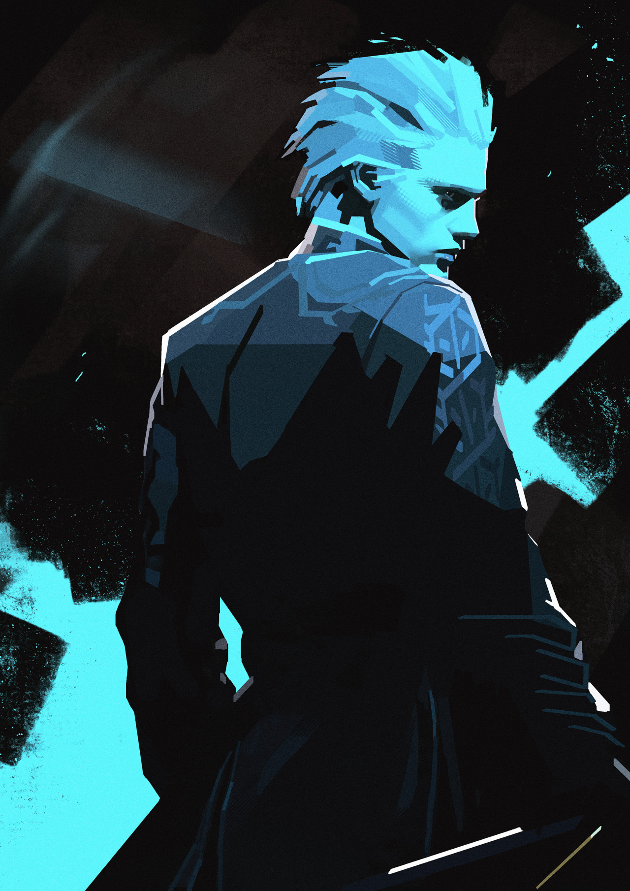 Vergil fanart / By me : r/DevilMayCry