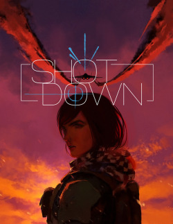 ktceee: In celebration of Overwatch’s 1-year anniversary, I’ve decided to remaster one of my favorite pieces - SHOT DOWN (old ver here)   Also, I’ve opened that society6 account! You can get this and another Overwatch print on my store! 