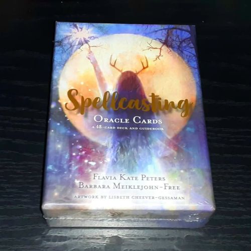 Spellcasting Oracle Cards by @flavia_kate_peters #personal #witch #witchcraft #spellcastingoraclecar