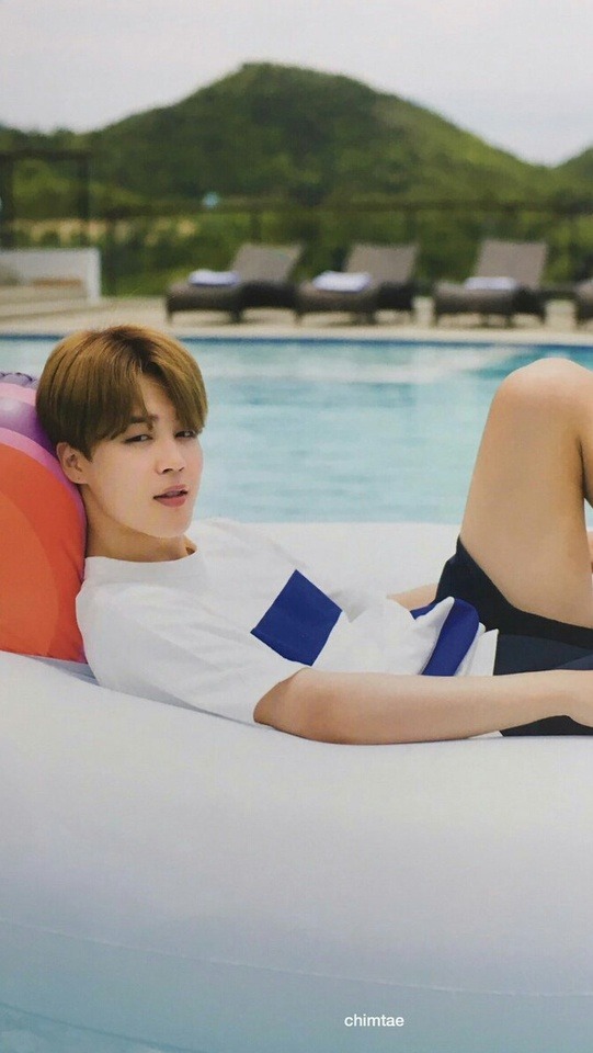 Jimin 2017 Summer Package Lockscreens