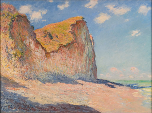 Falaises près de Pourville = Cliffs Near PourvilleClaude Monet (French; 1840–1926)1882 